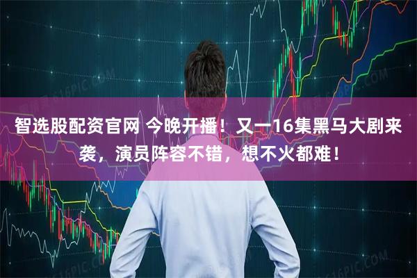智选股配资官网 今晚开播！又一16集黑马大剧来袭，演员阵容不错，想不火都难！